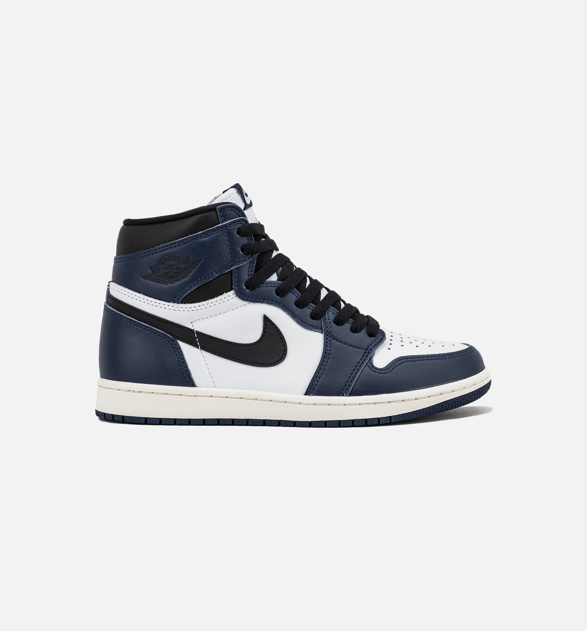 Air Jordan 1 Retro High OG Midnight Navy Mens Lifestyle Shoe Midnight Navy Black White Sail