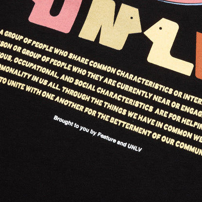 Feature x UNLV Common Unity Tee Black
