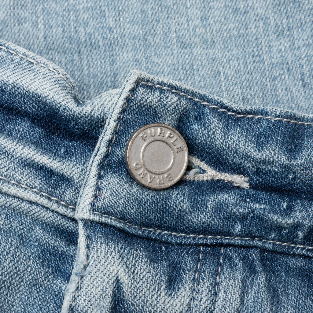 P004 Flare Worn Light Indigo