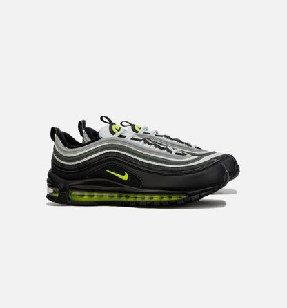 Air Max 97 Neon Mens Running Shoe Black Grey