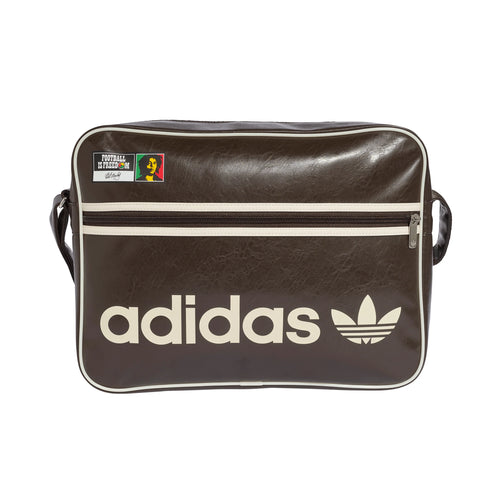adidas Bob Marley Airliner Shoulder Bag Brown White