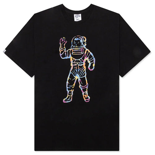 BB Astro Floral S S Tee Black
