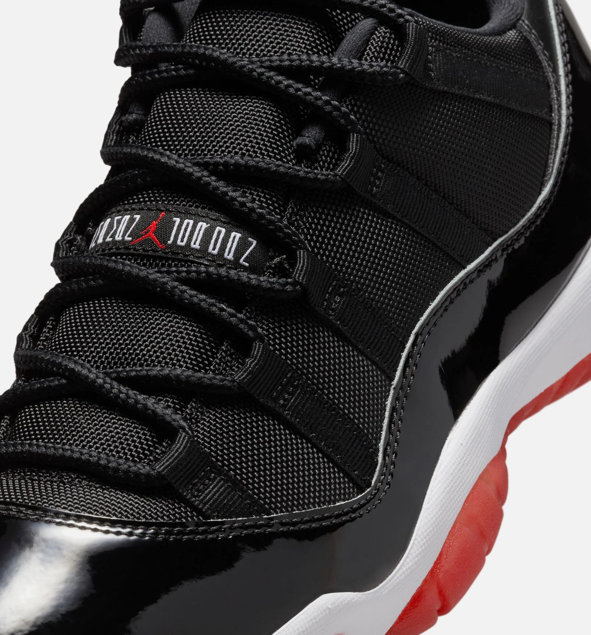 Air Jordan 11 Retro Bred Mens Lifestyle Shoe Black Varsity Red White Free Shipping