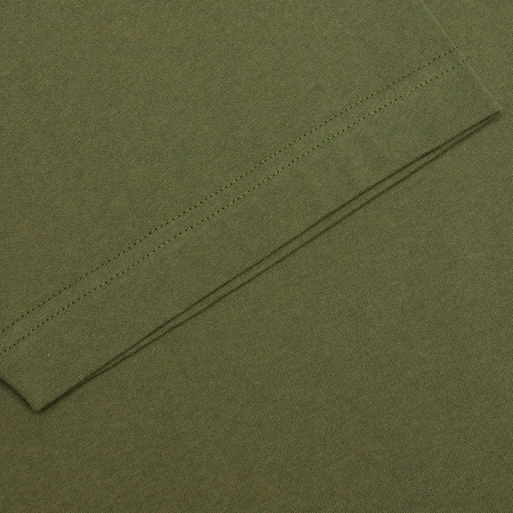 Jersey Braque Pocket Tee Dark Olive
