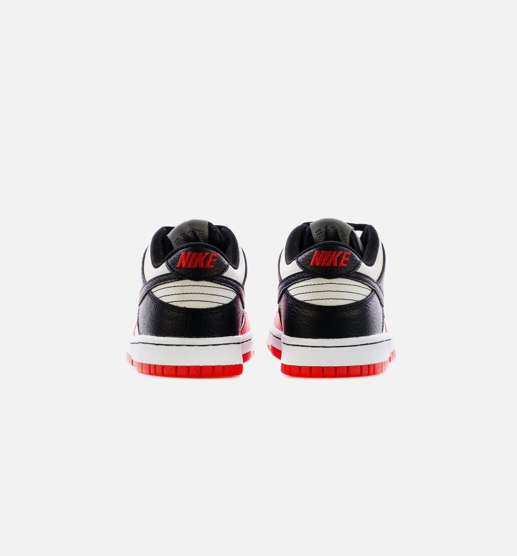 NBA Dunk Low EMB Chicago Grade School Lifestyle Shoe Sail Black Chile Red Limit One Per Customer