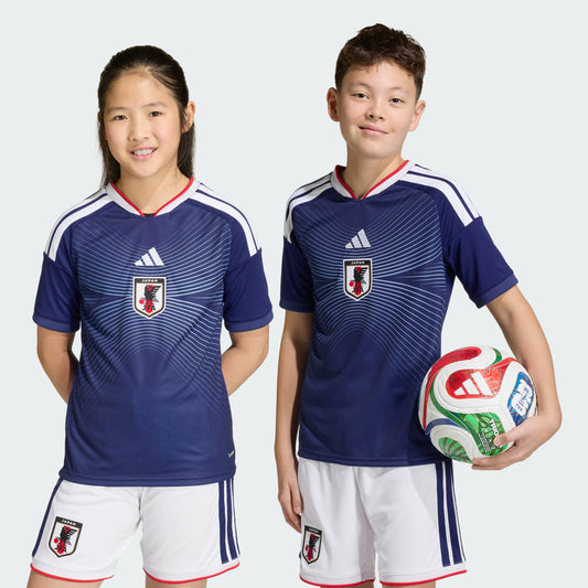 adidas Japan Home Youth Soccer Jersey 2026 Blue
