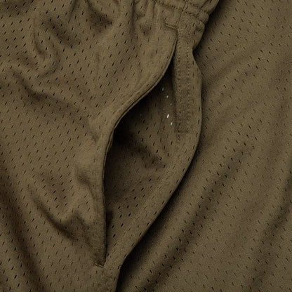 Mesh Basic Shorts Olive