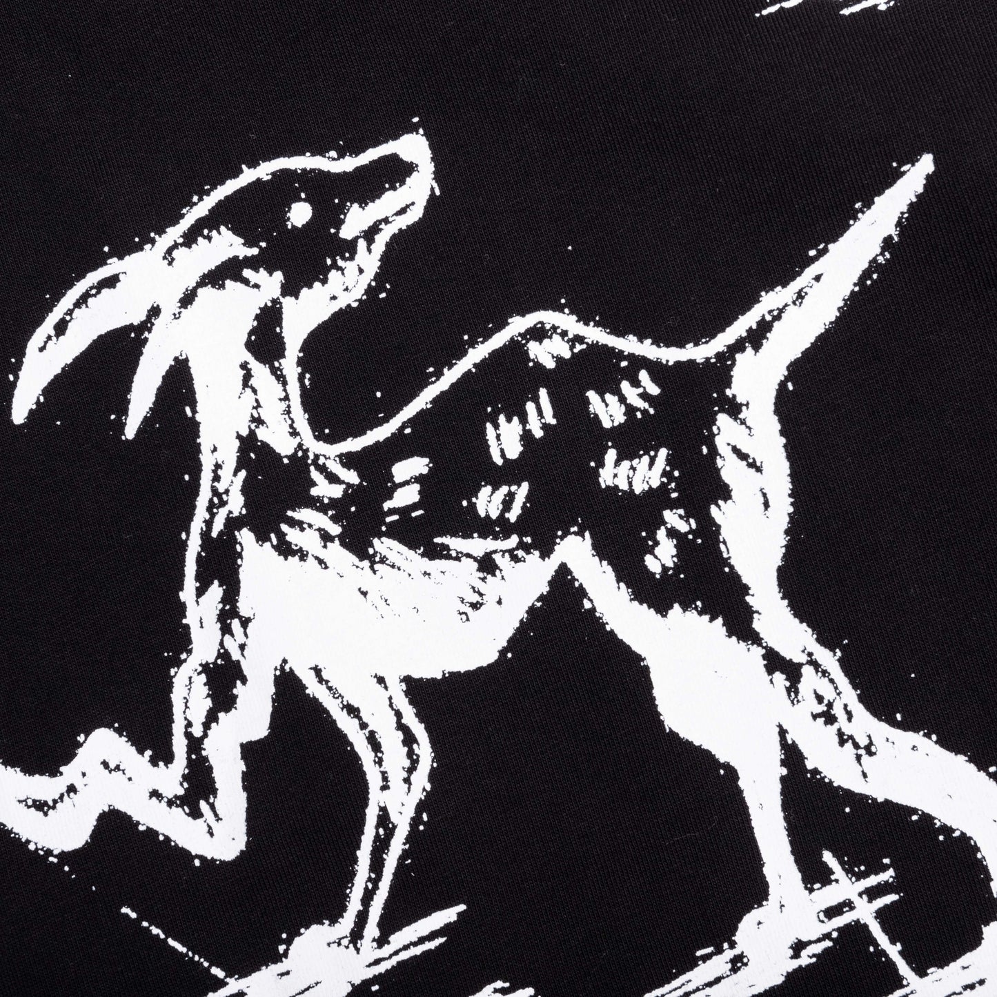 Test Print Tee Black