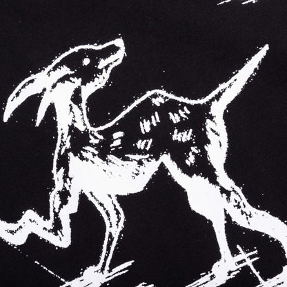 Test Print Tee Black