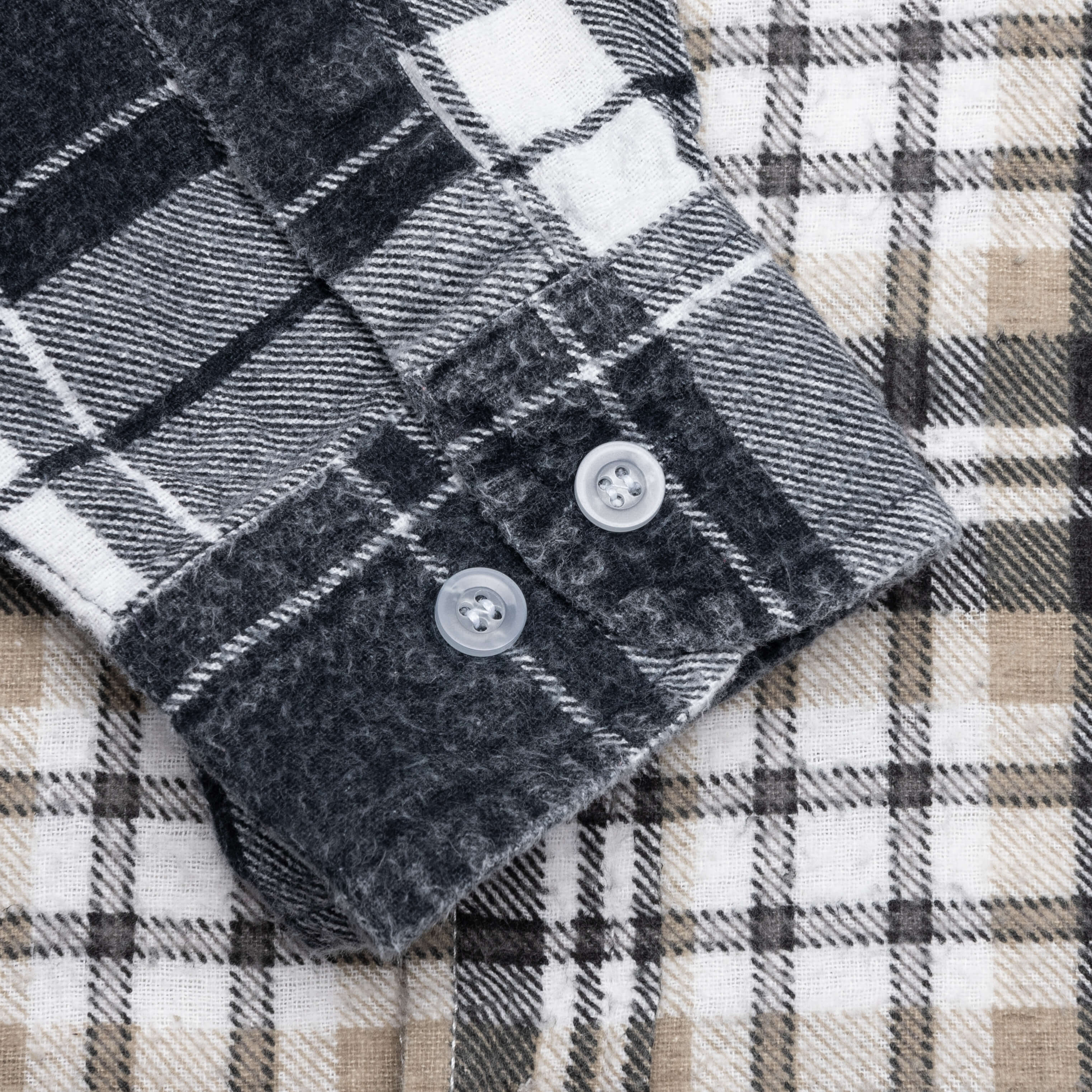 7 Cuts Flannel Shirt Assorted