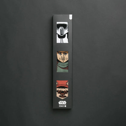 Star Wars Return of the Jedi 3 Pack Socks Black
