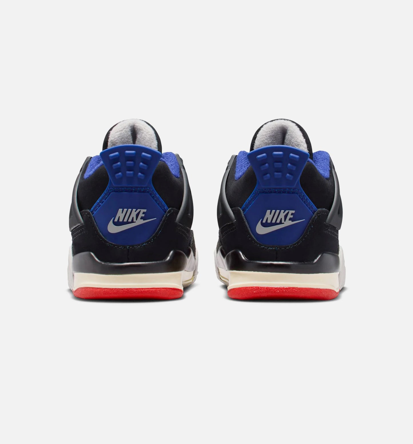 Air Jordan 4 Retro Rare Air Infant Toddler Lifestyle Shoe Black Fire Red Deep Royal Blue