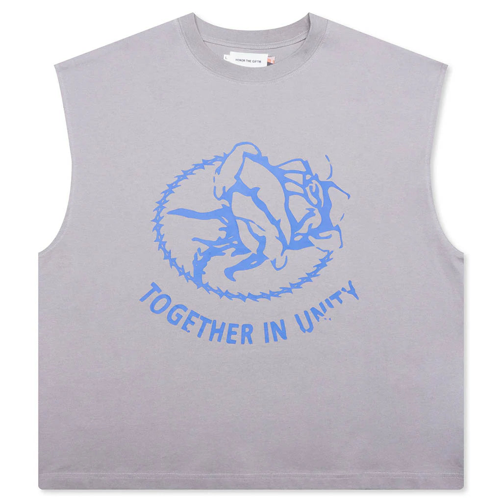 Unity Muscle Tee Stone