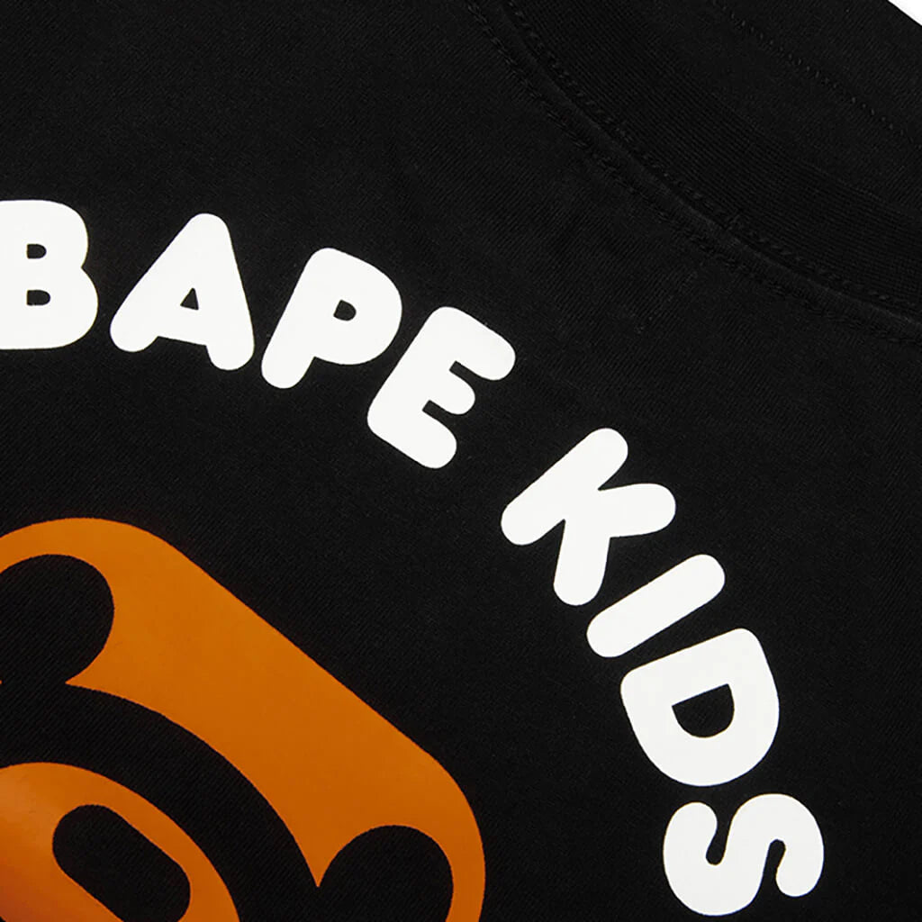 Kids Milogram Friends Tee Black Green