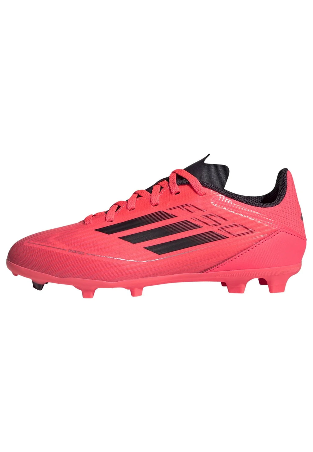 adidas Kids F50 League FG MG Multi Ground Soccer Cleats Turbo Black