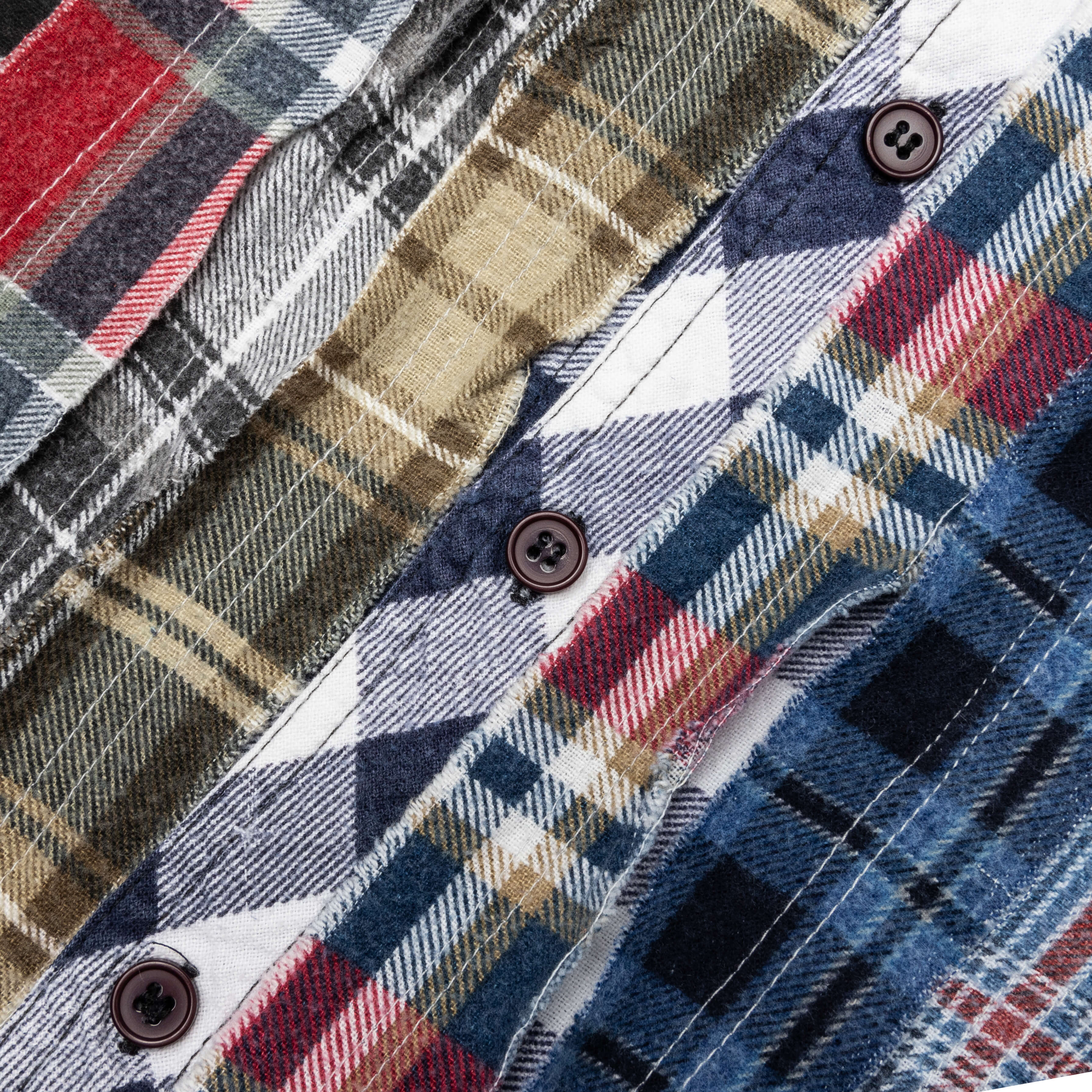 Needles Flannel Shirt Ribbon Shirt Assorted