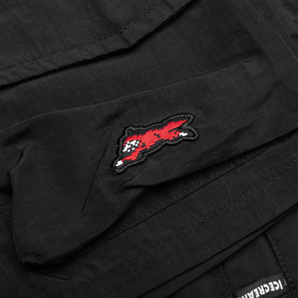 Kids Game Over Shorts Black