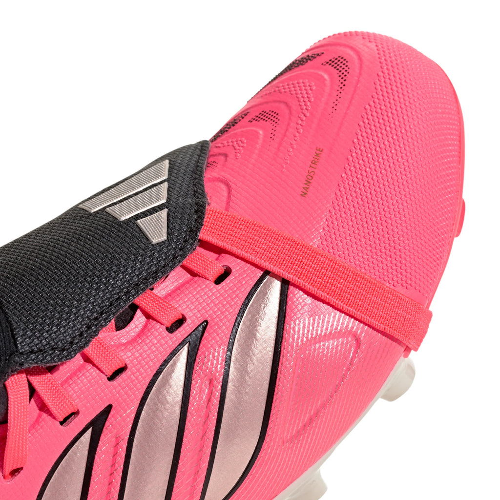 adidas Predator League Fold Over Tongue Firm Ground Youth Soccer Cleats Turquesa
