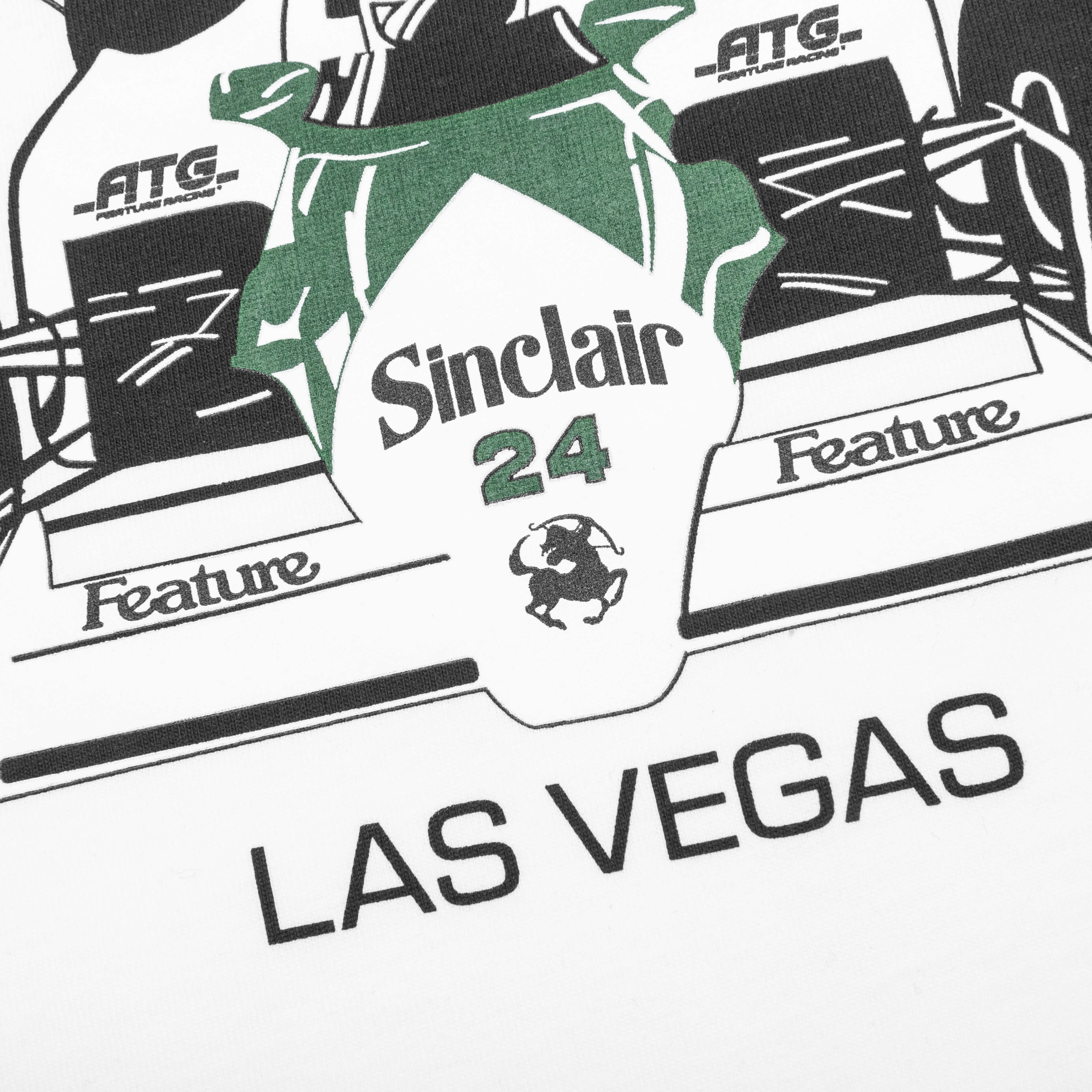 Feature x Sinclair Grand Prix Tee White
