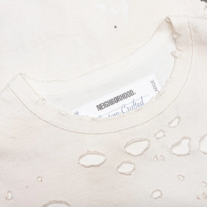 Savage S S Pocket Crewneck Off White