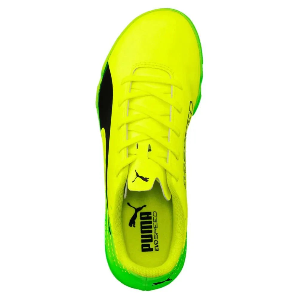 PUMA Evospeed 174 IT Indoor Boots Green Yellow