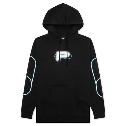 Pixel P Hoodie Black