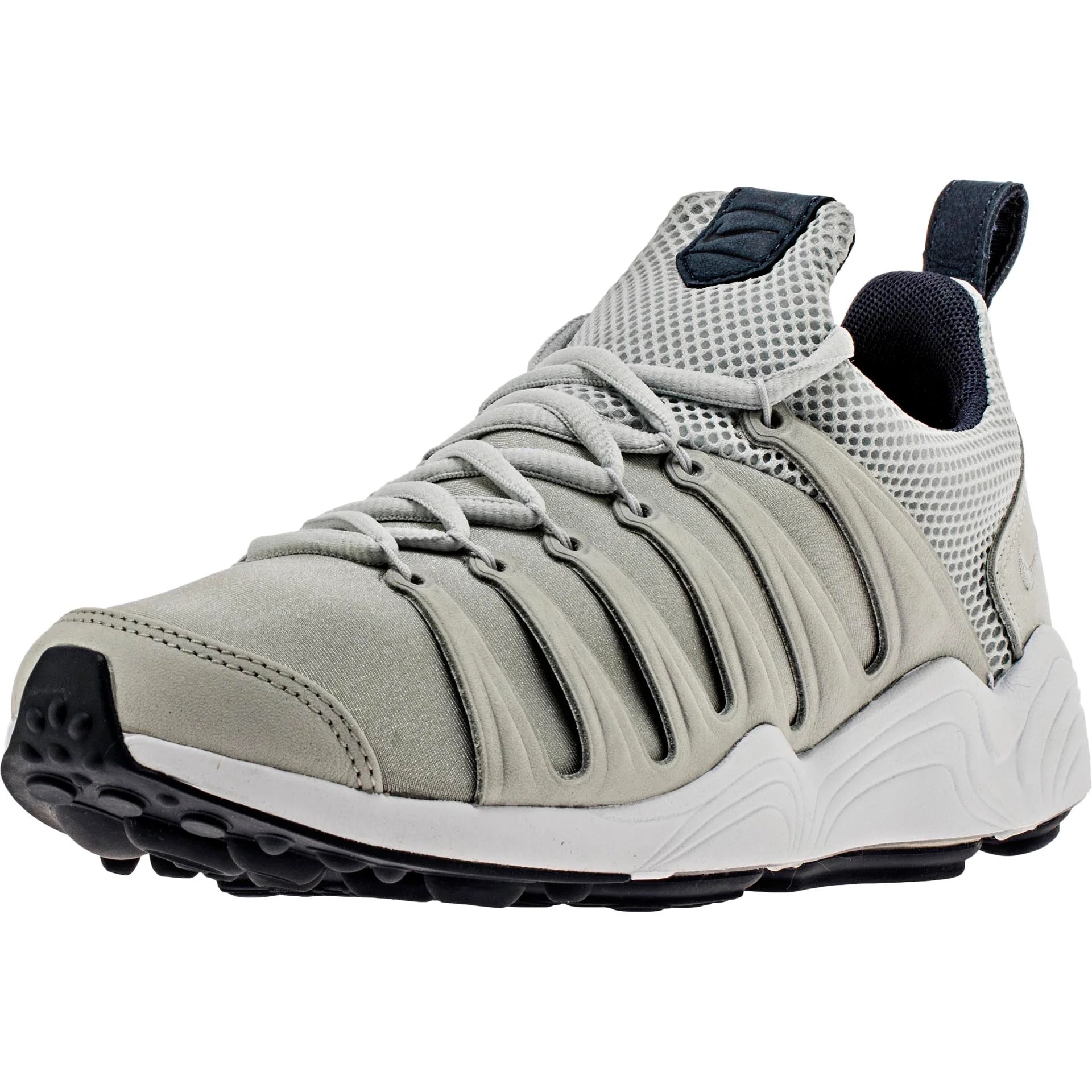 Air Zoom Spirimic Mens Metallic Platinum Midnight Navy White