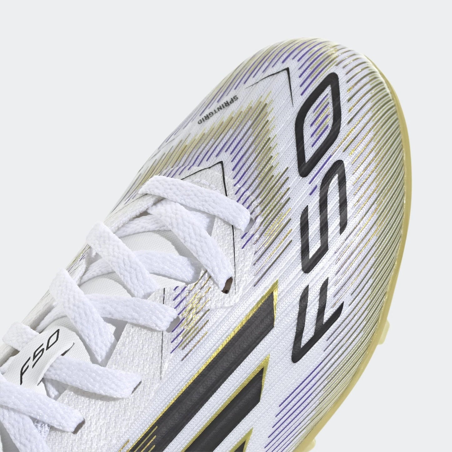 adidas F50 League Firm Multi Ground Boots Kids White Black