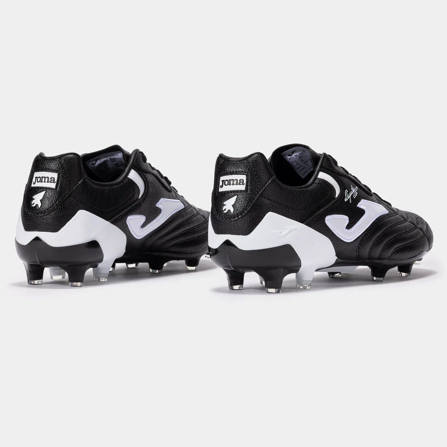 Joma Aguila Cup 2401 FG Firm Ground Soccer Cleats Black White