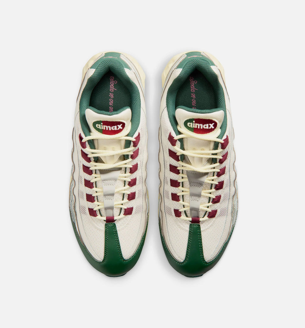 Air Max 95 Big Bubble SE Mexico Mens Running Shoe Phantom Fir Alabaster Team Red