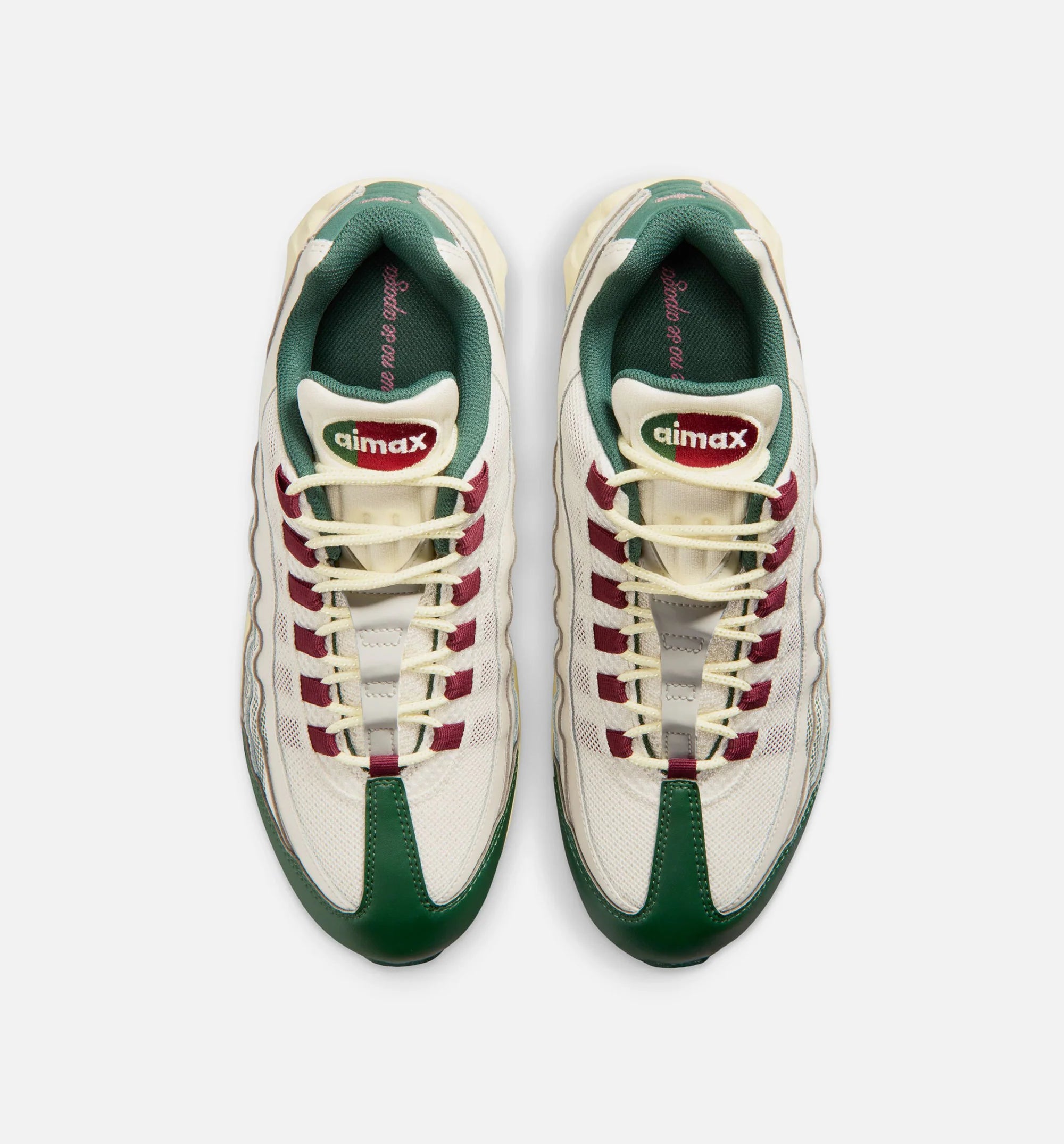 Air Max 95 Big Bubble SE Mexico Mens Running Shoe Phantom Fir Alabaster Team Red