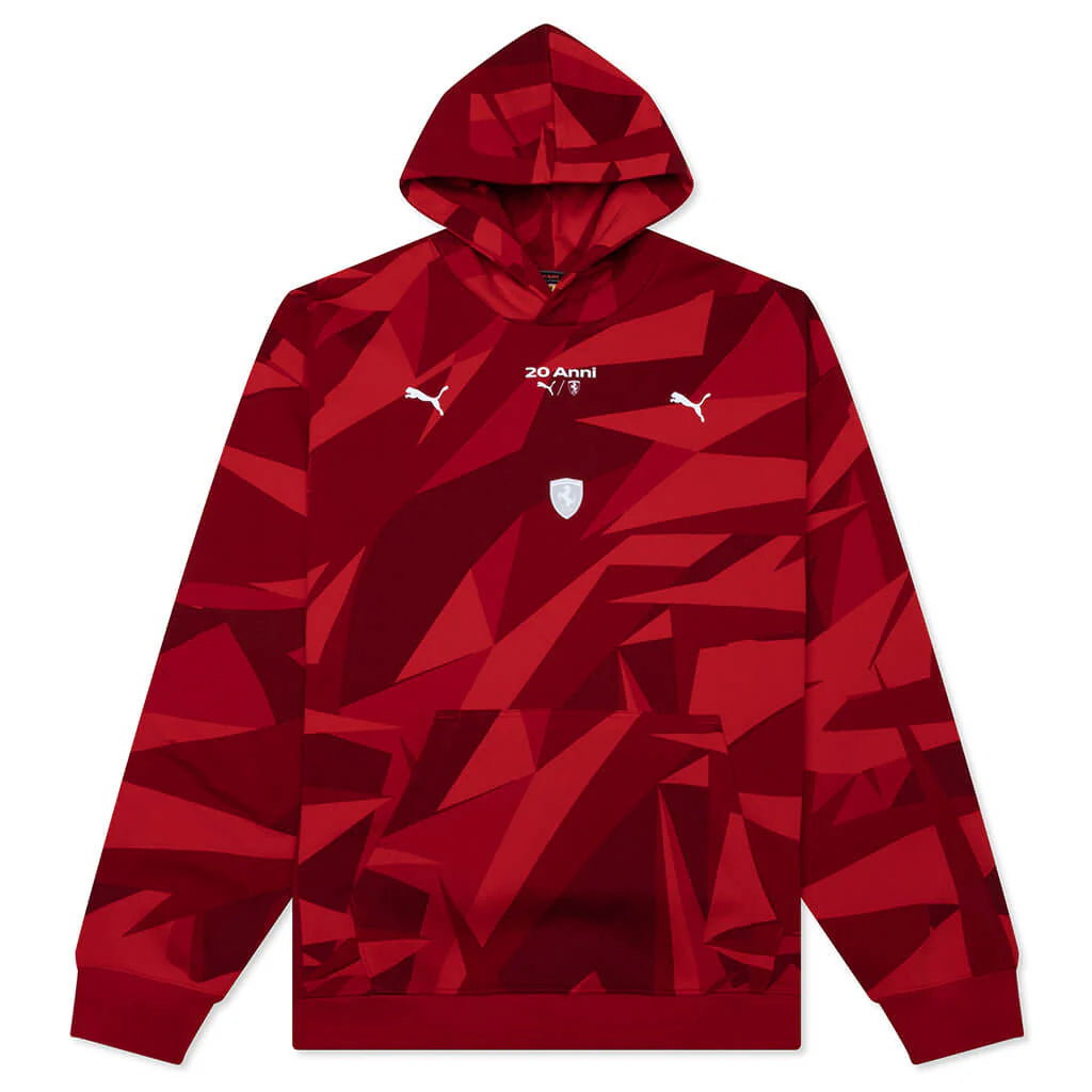 Scuderia Ferrari HP 20 Years of Red Hoodie Rosso Corsa