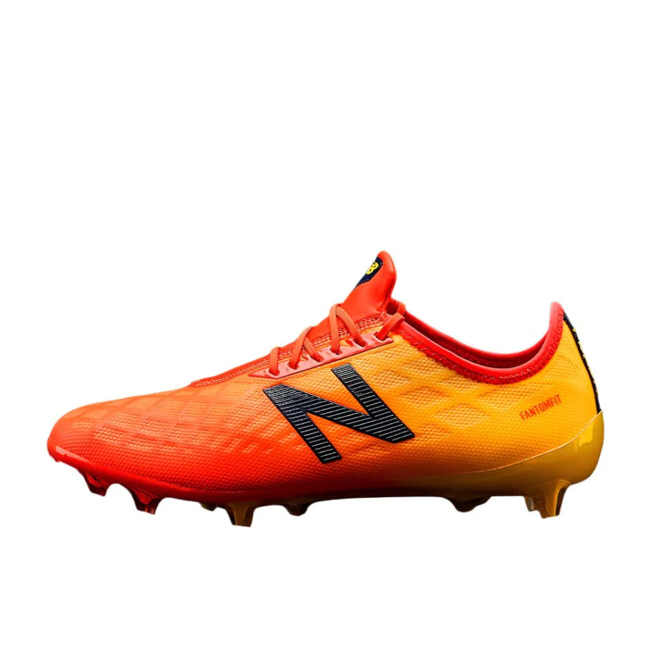 New Balance Furon 40 Pro FG Firm Ground Soccer Cleats Flame Azteca Gold