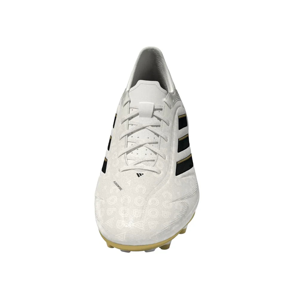 adidas Copa Pure 3 League Firm Multi Ground Boots White Black Gold
