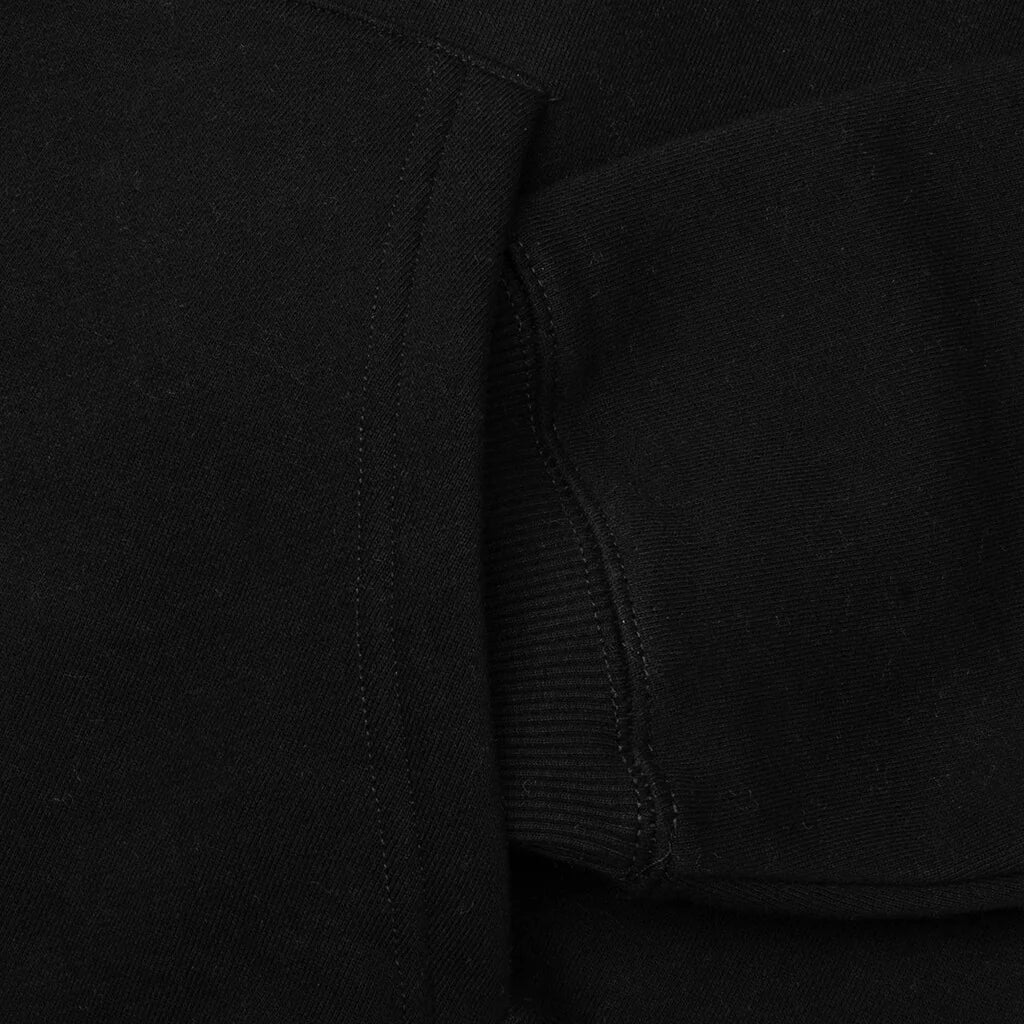 Fuck All Zip Hoodie Black