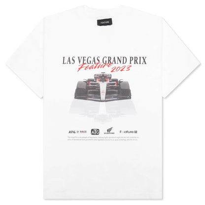 Grand Prix Tee White