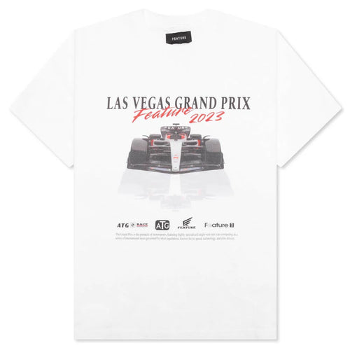Grand Prix Tee White