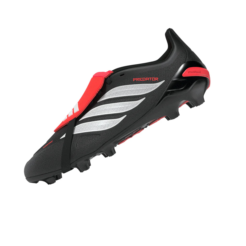 adidas Predator League Fold Over Tongue FG Firm Ground Youth Soccer Cleats Black White