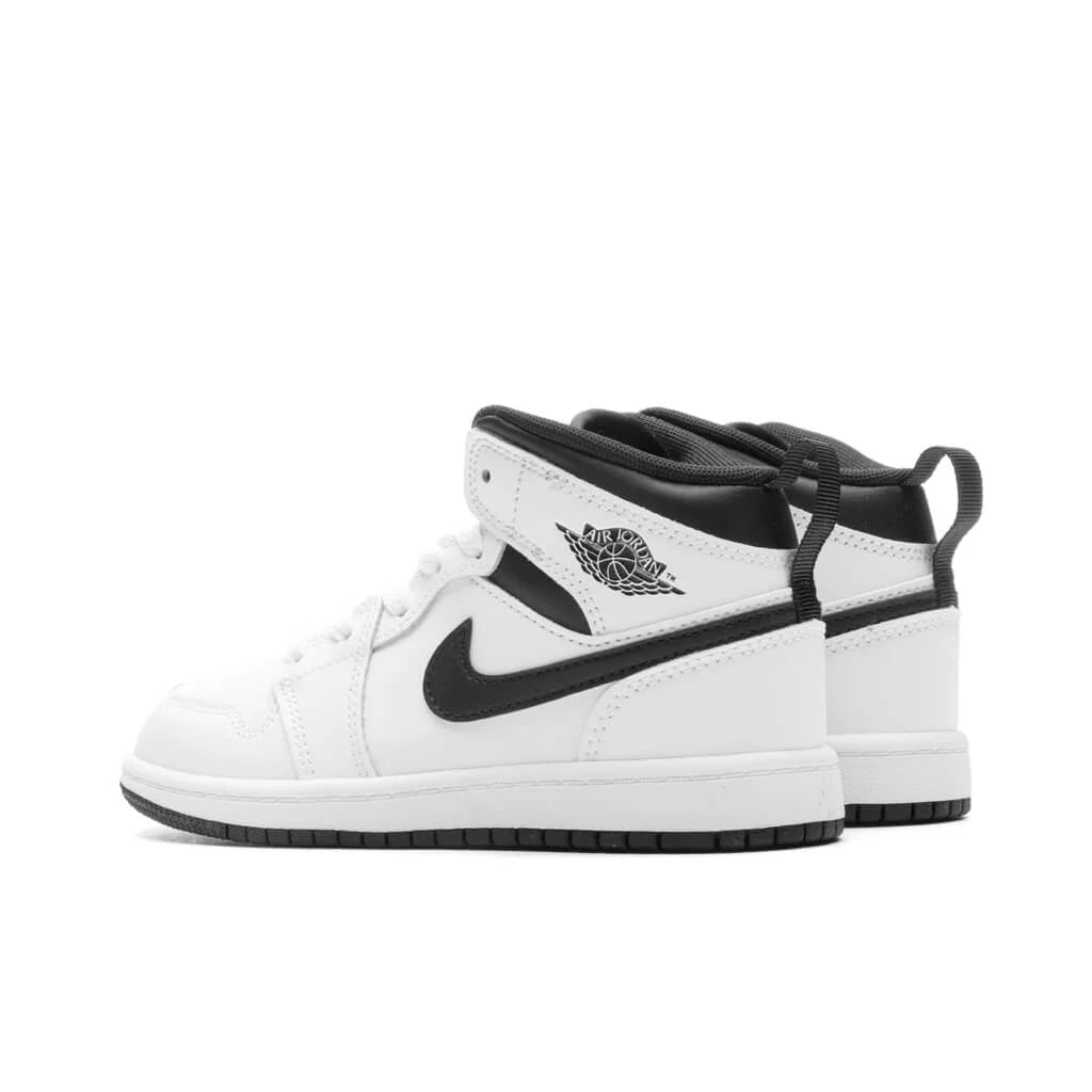 Air Jordan 1 Mid PS White Black