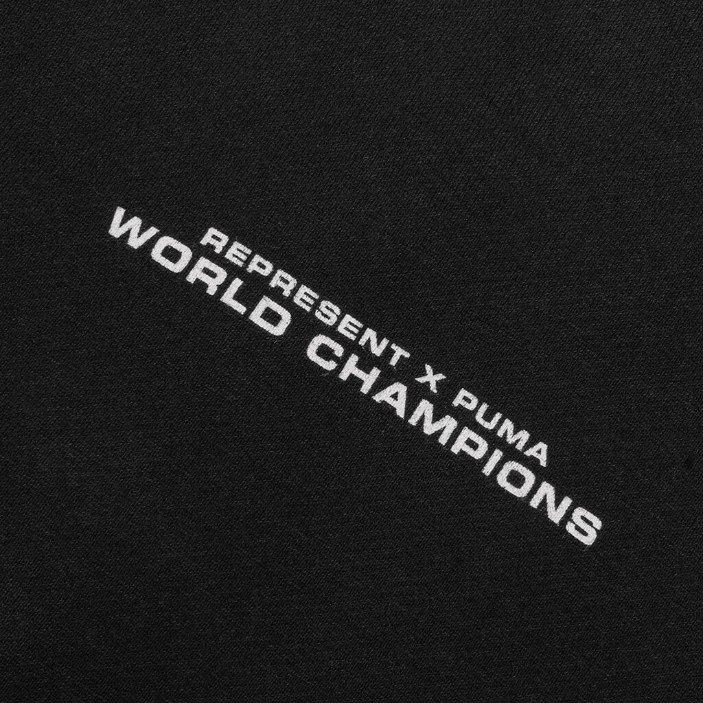 PUMA x Represent Oversized Hoodie Puma Black