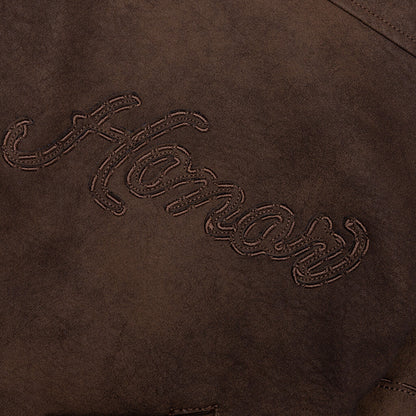 Aged Jacket Brown