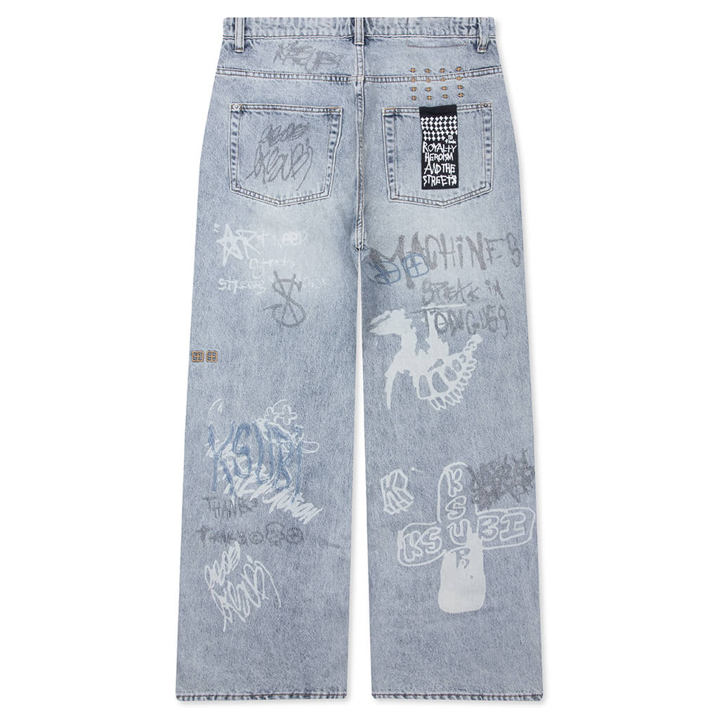 Maxx Rogue Blue Graffiti