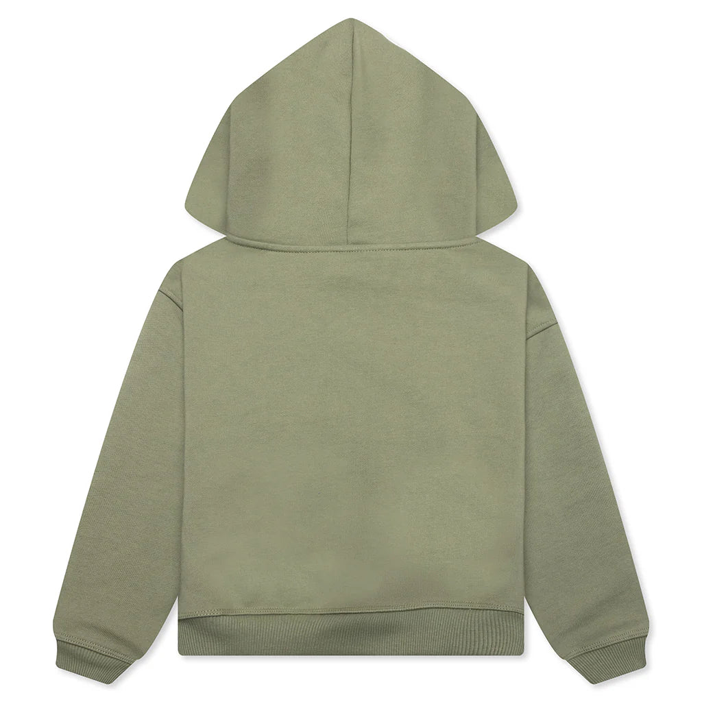 Kids Academy Hoodie Oil Green