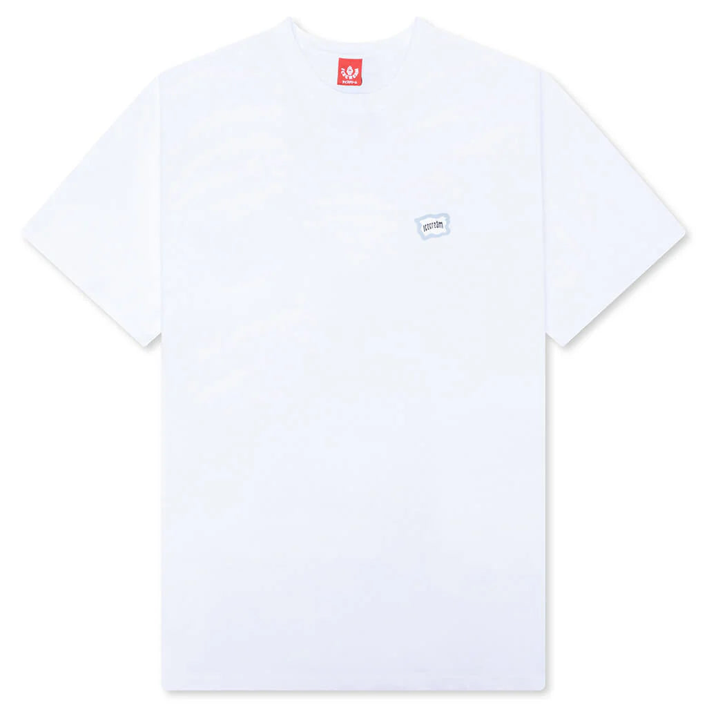 Miami S S Tee White