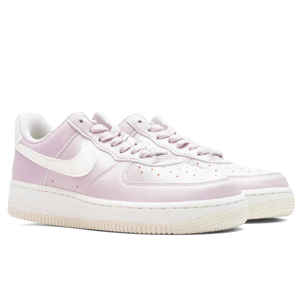 Womens Air Force 1 07 SE Platinum Violet Sail Coconut Milk