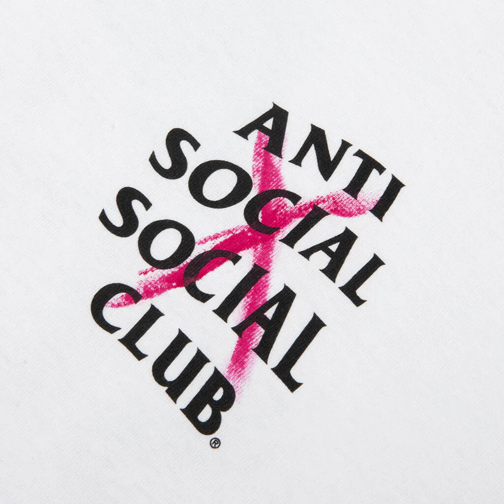 Cancelled Hand Painted Tee White