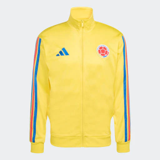 adidas Colombia DNA Track Top Soccer Jackets Yellow