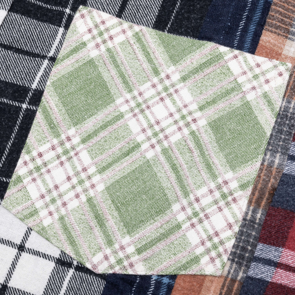 7 Cuts Flannel Shirt Assorted