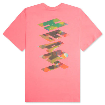 BB Heart S S Tee Strawberry Pink