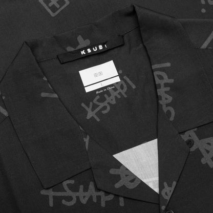 Kash Box Resort S S Shirt Coal